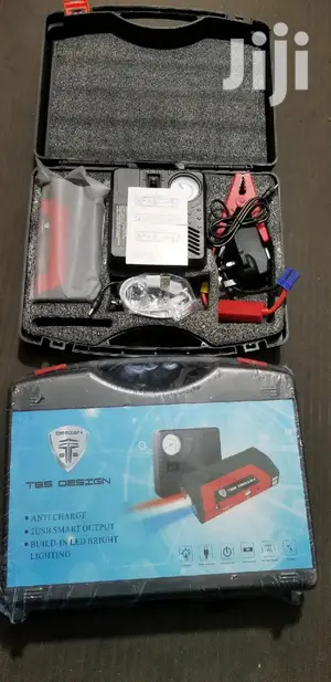 Emergency Jump Starter Kit and Pump Tyres
