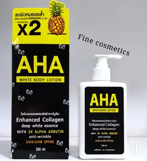 AHA Whitening Lotion UV-SPF60 With 3X Alpha Arbutin Extract