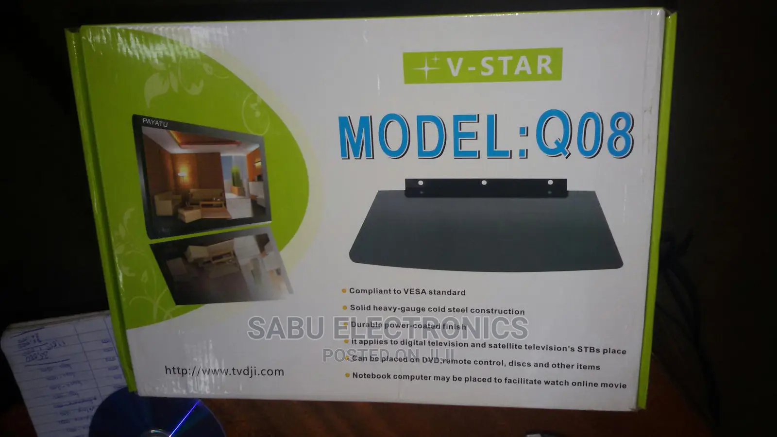DVD And Decoder Holder