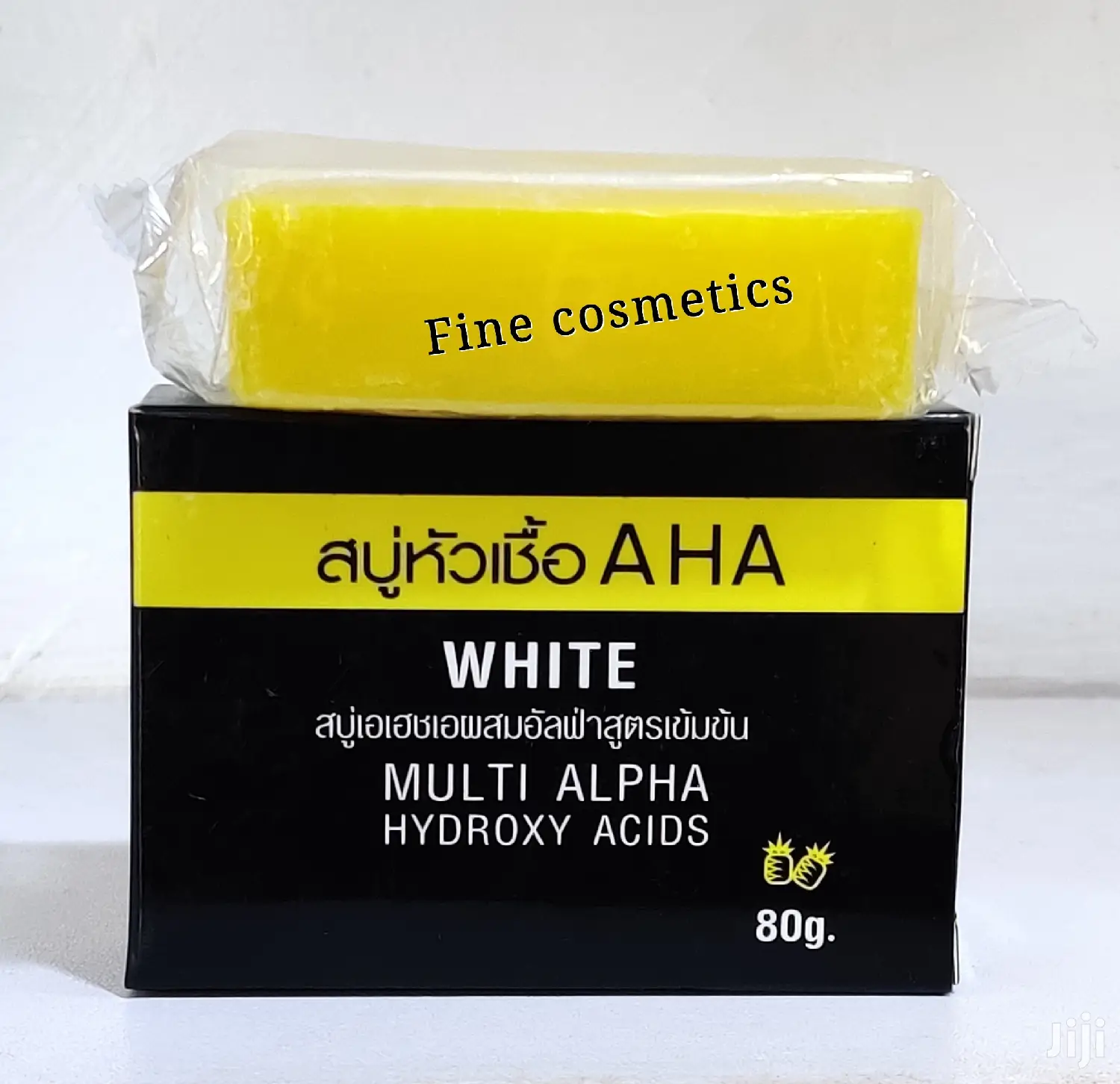 ORIGINAL Boxed MIMI White Multi Alpha Hydroxy Acid AHA Soap