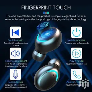 Airdots Bluetooth F9 Dual Touch Control With Power Bank