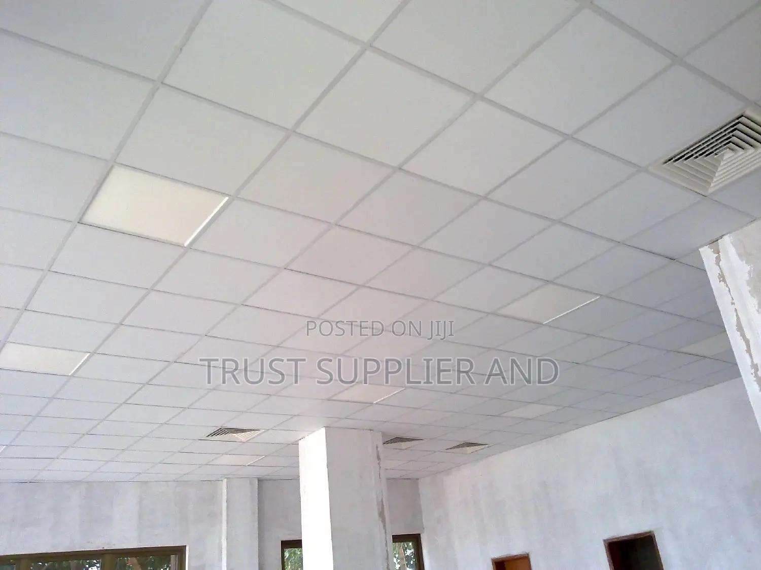 Suspended Ceiling And Gypsum Board Installation