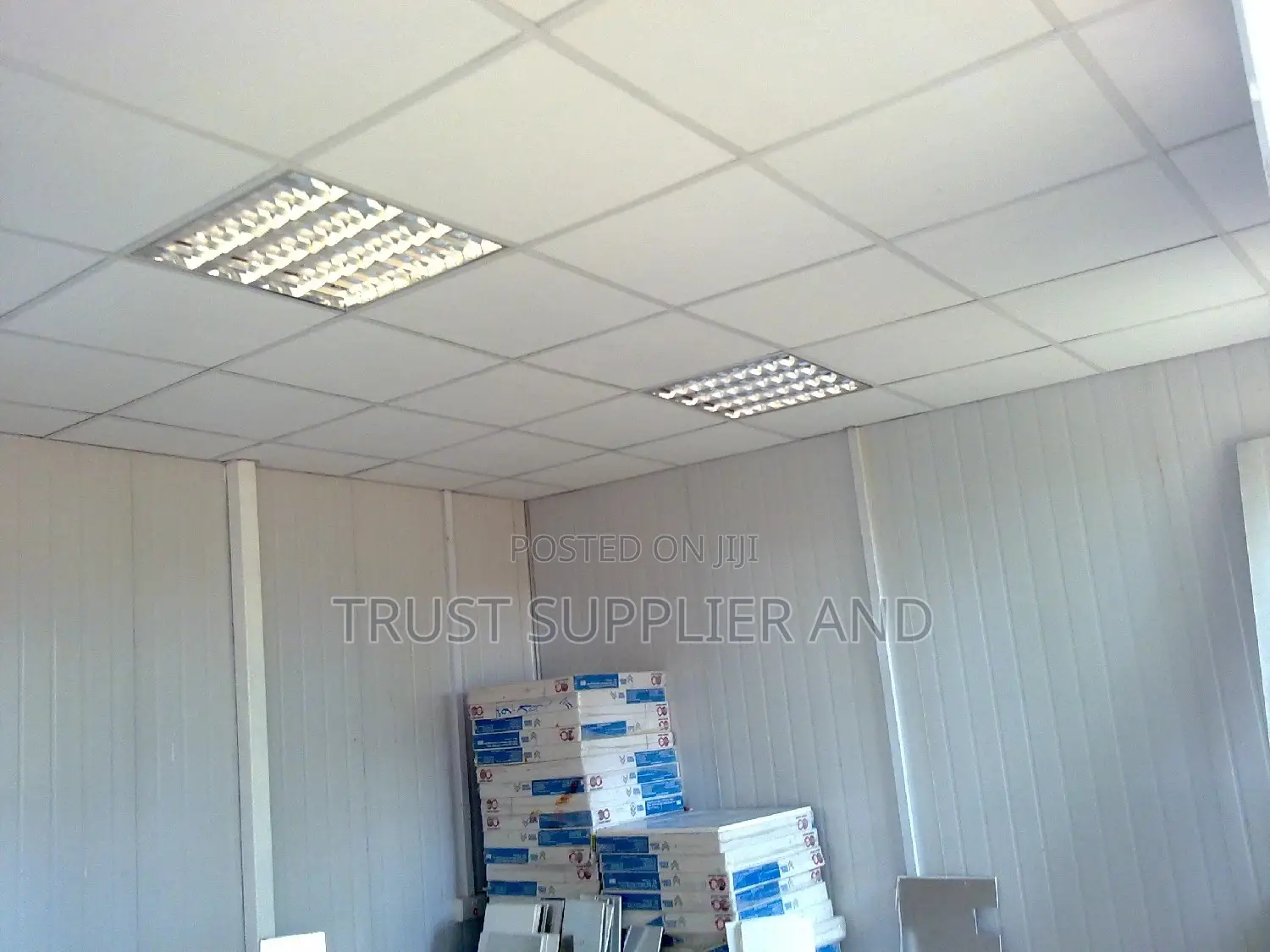 Suspended Ceiling And Gypsum Board Installation