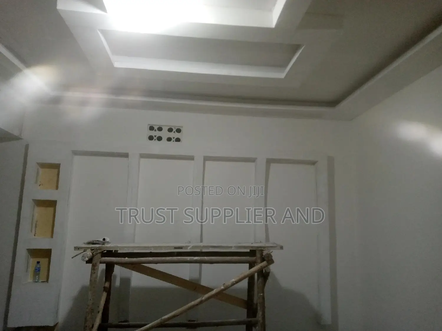 Suspended Ceiling And Gypsum Board Installation