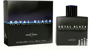 ORIGINAL Royal Black Perfume for Men 100ml, THE KING Is Here
