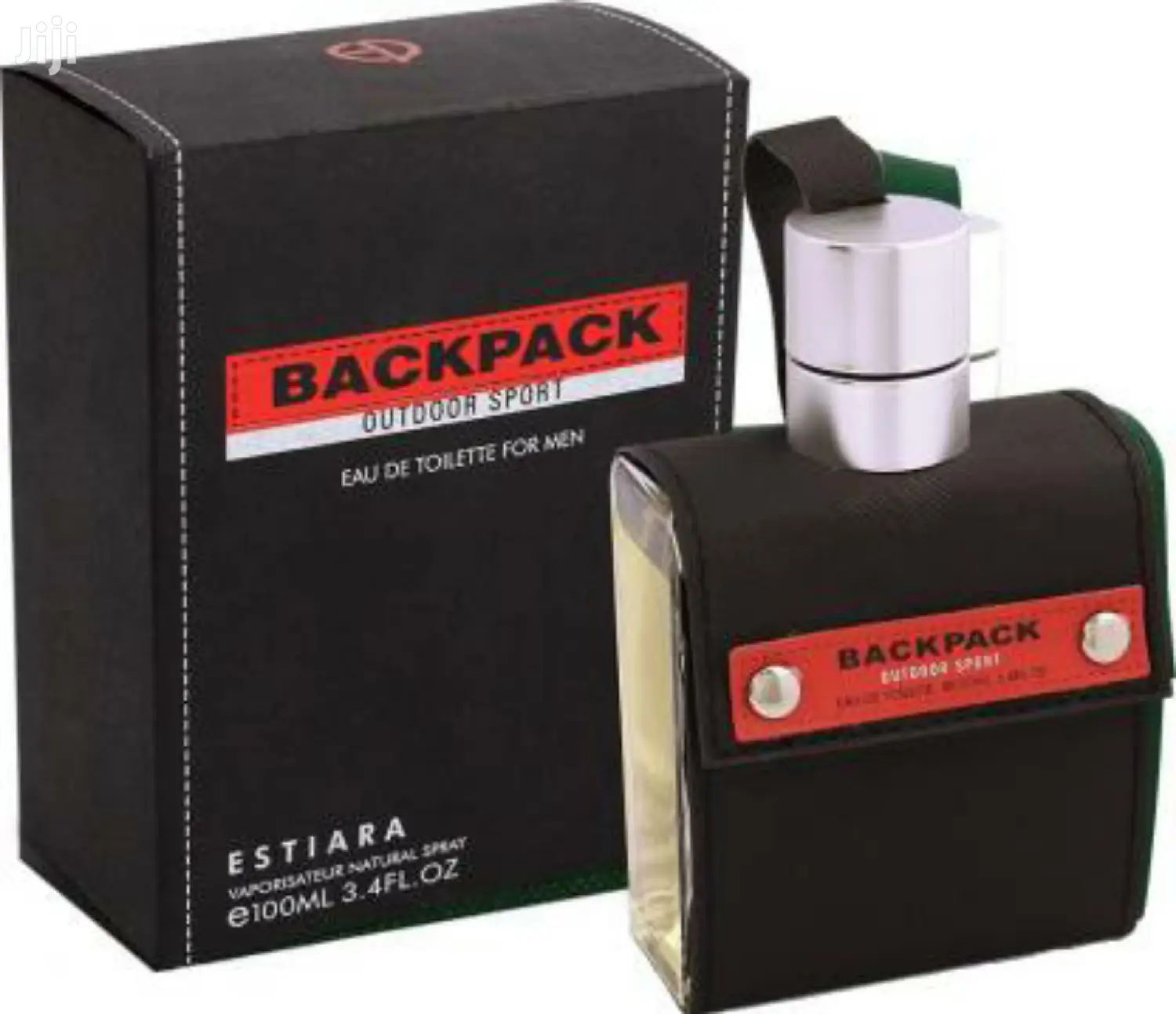 ORIGINAL Backpack Estiara Outdoor Perfume for Men Black Pack
