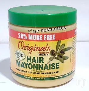 Africas Best Hair Mayonnaise Treatment Fo Weak Damaged Hair