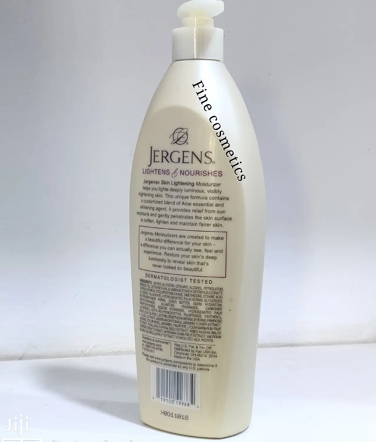 ORIGINAL Jergens Skin Lightening Moisturizing Lotion 600ml