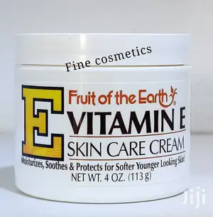 Fruit of the Earth Vitamin E Skin Care Cream 4 Oz. - 1 Piece