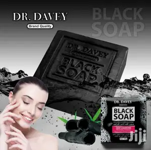 Dr Davey Deep Cleansing Whitening Complex Black Soap