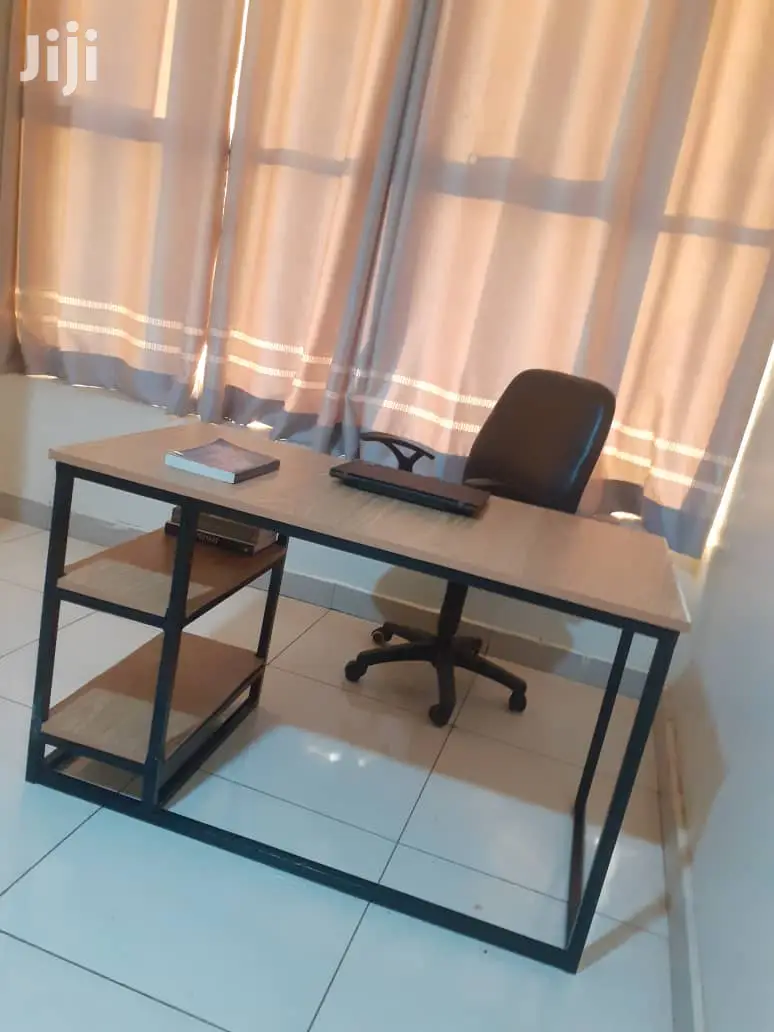 Modern Study Table With Shelf