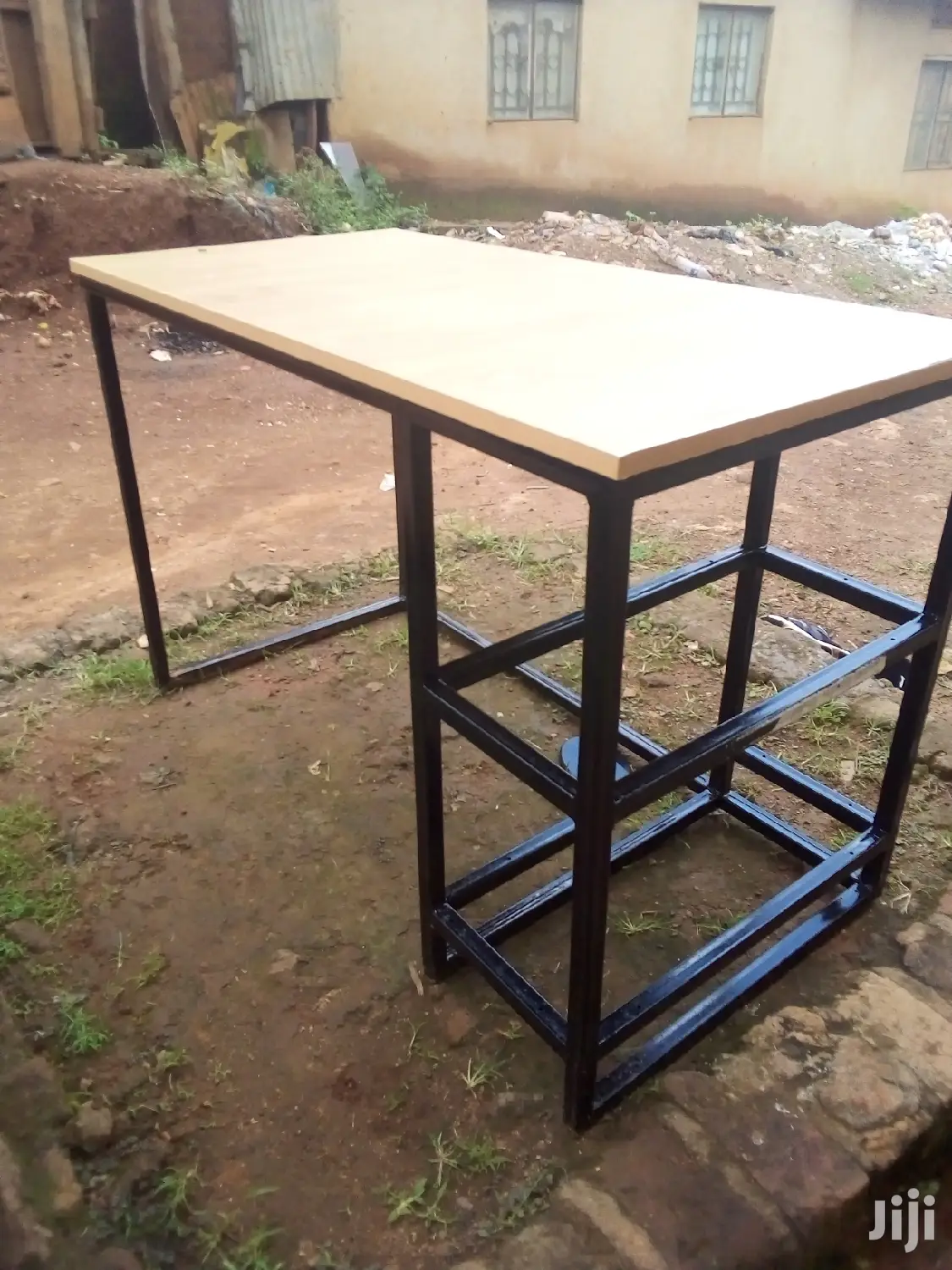 Modern Study Table With Shelf