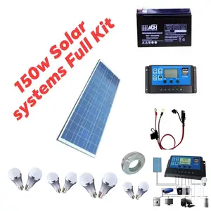 150 Watts Panel Solar System Full Kit