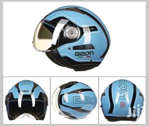 Beon Helmet With a Sunvisor