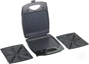 Black Decker 4 Slot Sandwich Maker and Grill 1400W