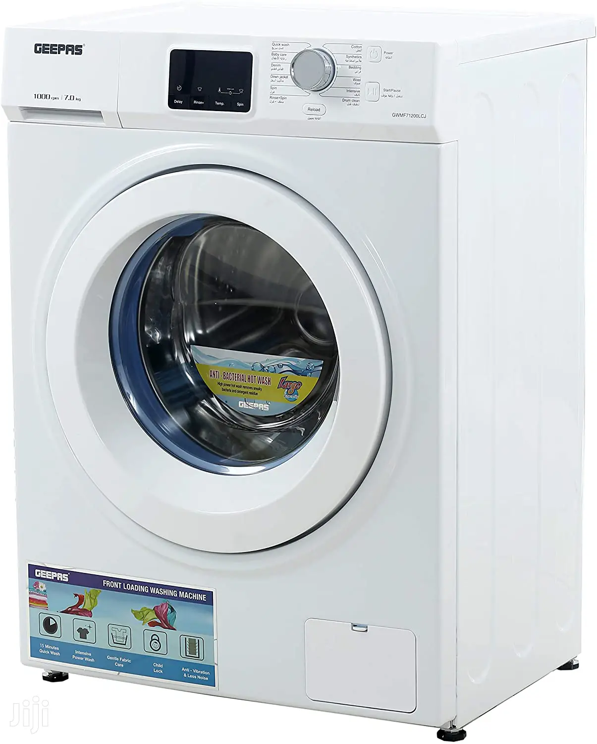 Geepas Front Load Washing Machine 7kg