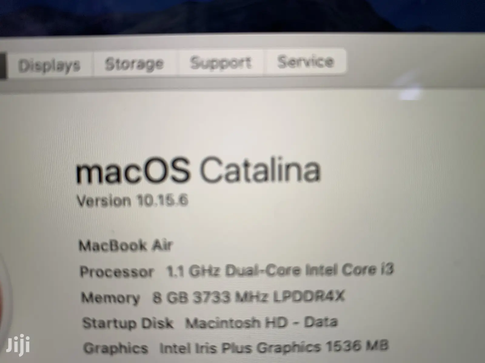 New Laptop Apple MacBook Air 8GB Intel Core i3 SSD 256GB