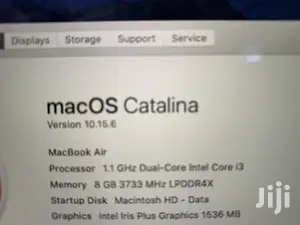 New Laptop Apple MacBook Air 8GB Intel Core i3 SSD 256GB