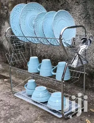 Cup Plates and Dish Drying Rack