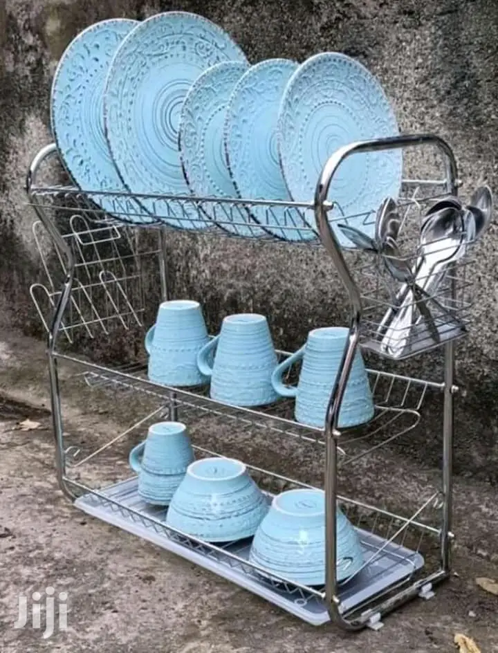 Cup Plates and Dish Drying Rack