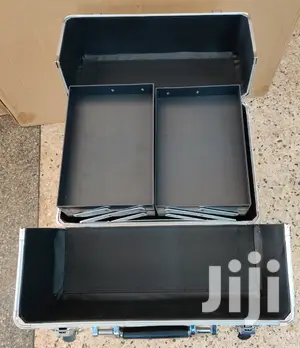 Profesional Heavy Duty Rolling Travel Makeup Box With Wheels