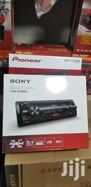 Original Pioneer Radio and Sony Single Din