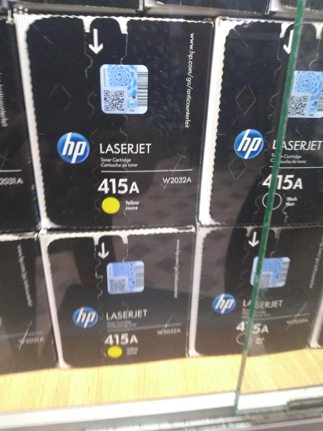 Colour Toner Cartridges 415A C , Y, M & B)