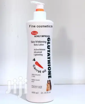 Glutathione Skin Whitening Body Lotion With Carrot Oil