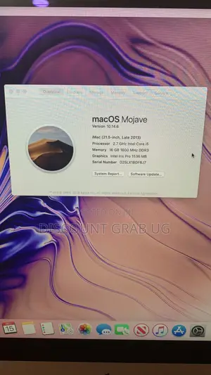 Desktop Computer Apple iMac 8GB Intel Core I5 HDD 1T