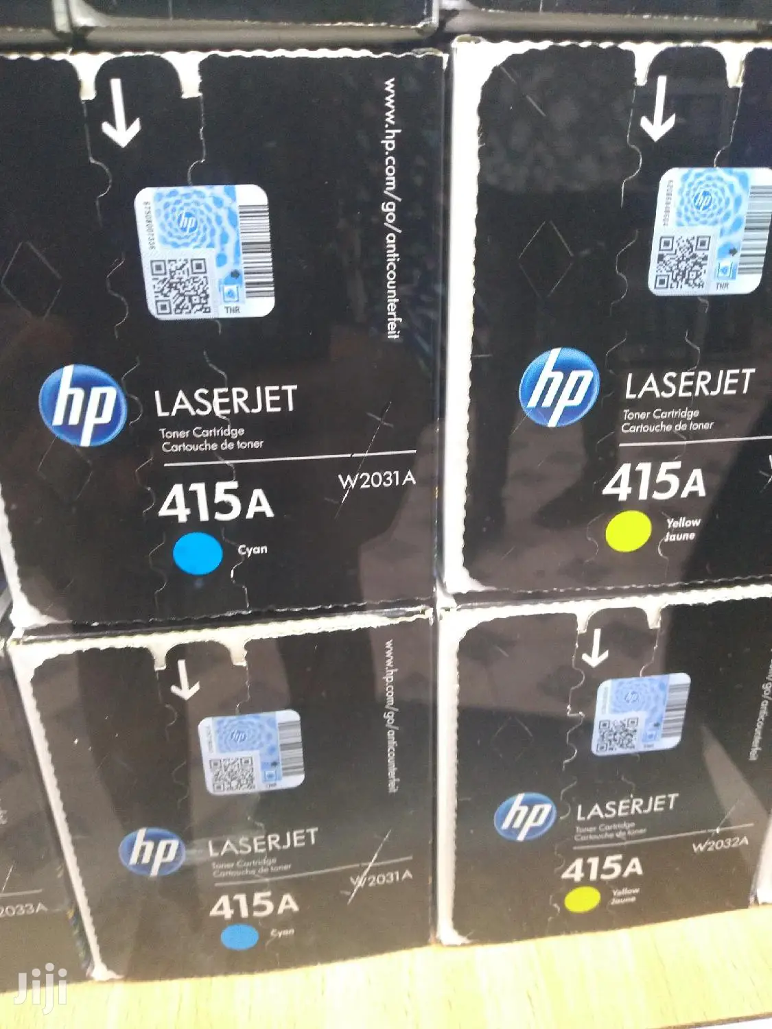 Colour Toner Cartridges 415A C , Y, M & B)