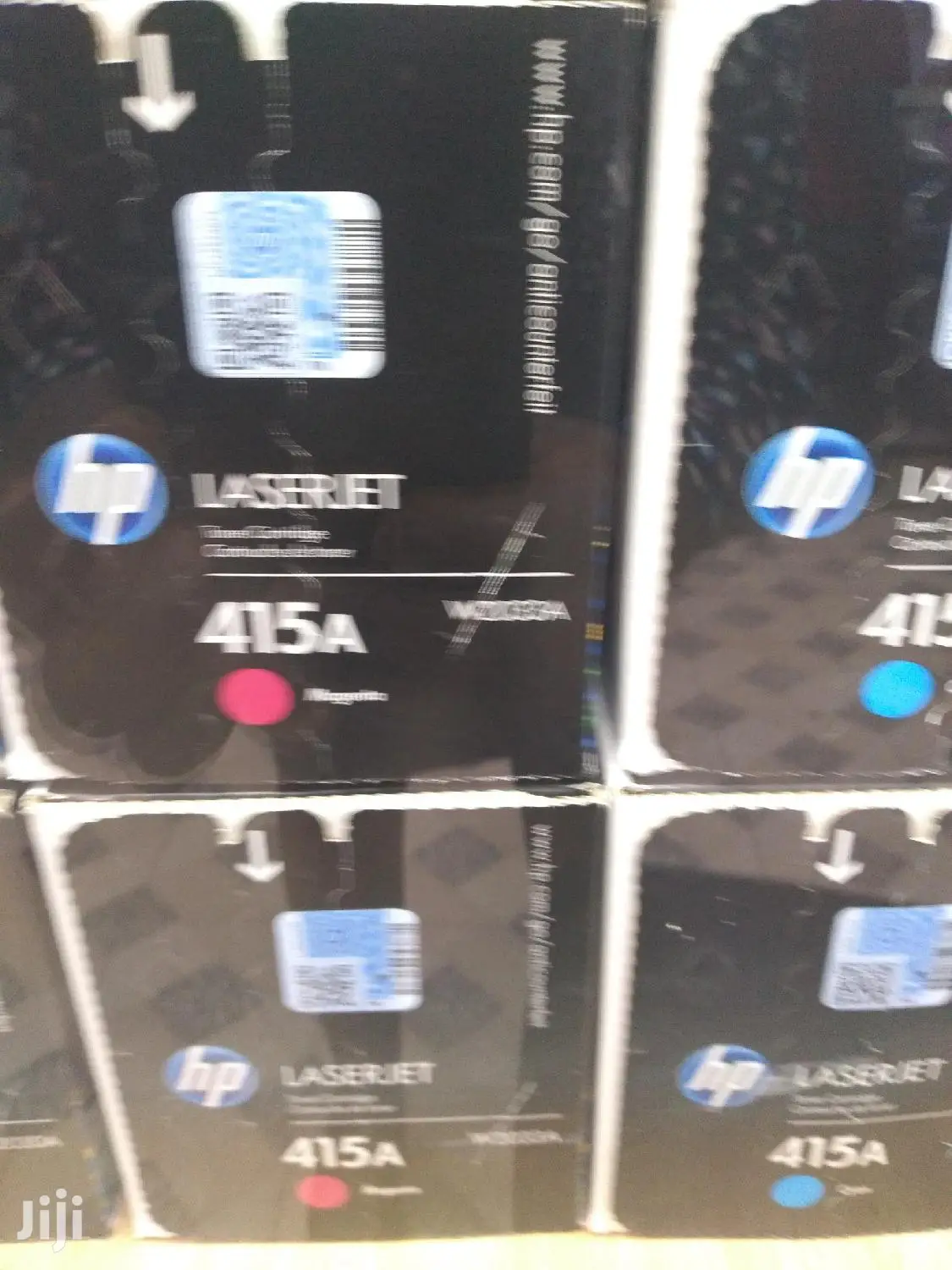 Colour Toner Cartridges 415A C , Y, M & B)