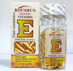 Dr. Roushun Natural Vitamin E Skin Oil Facial Capsules 90pcs