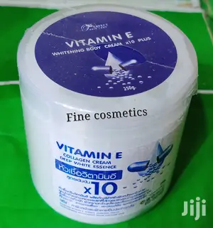 Vitamin E Whitening Collagen Body Cream X10 Plus Deep White