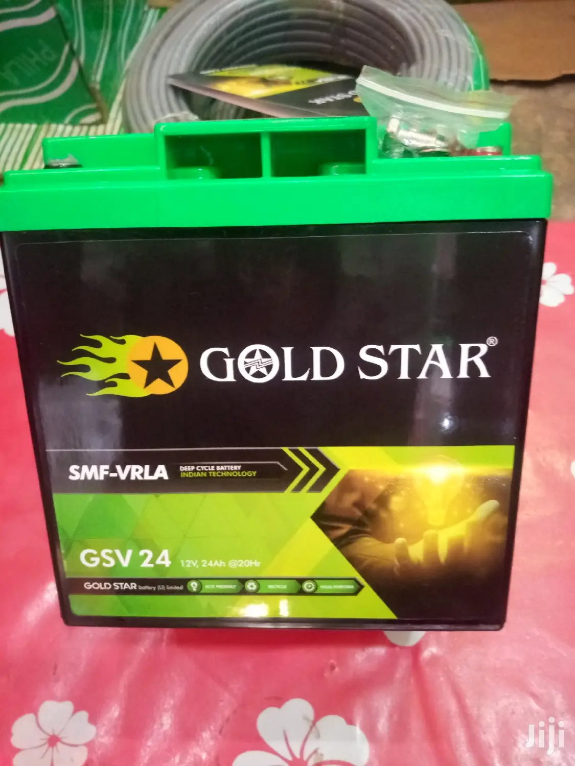 24ah Solar/Car Battery