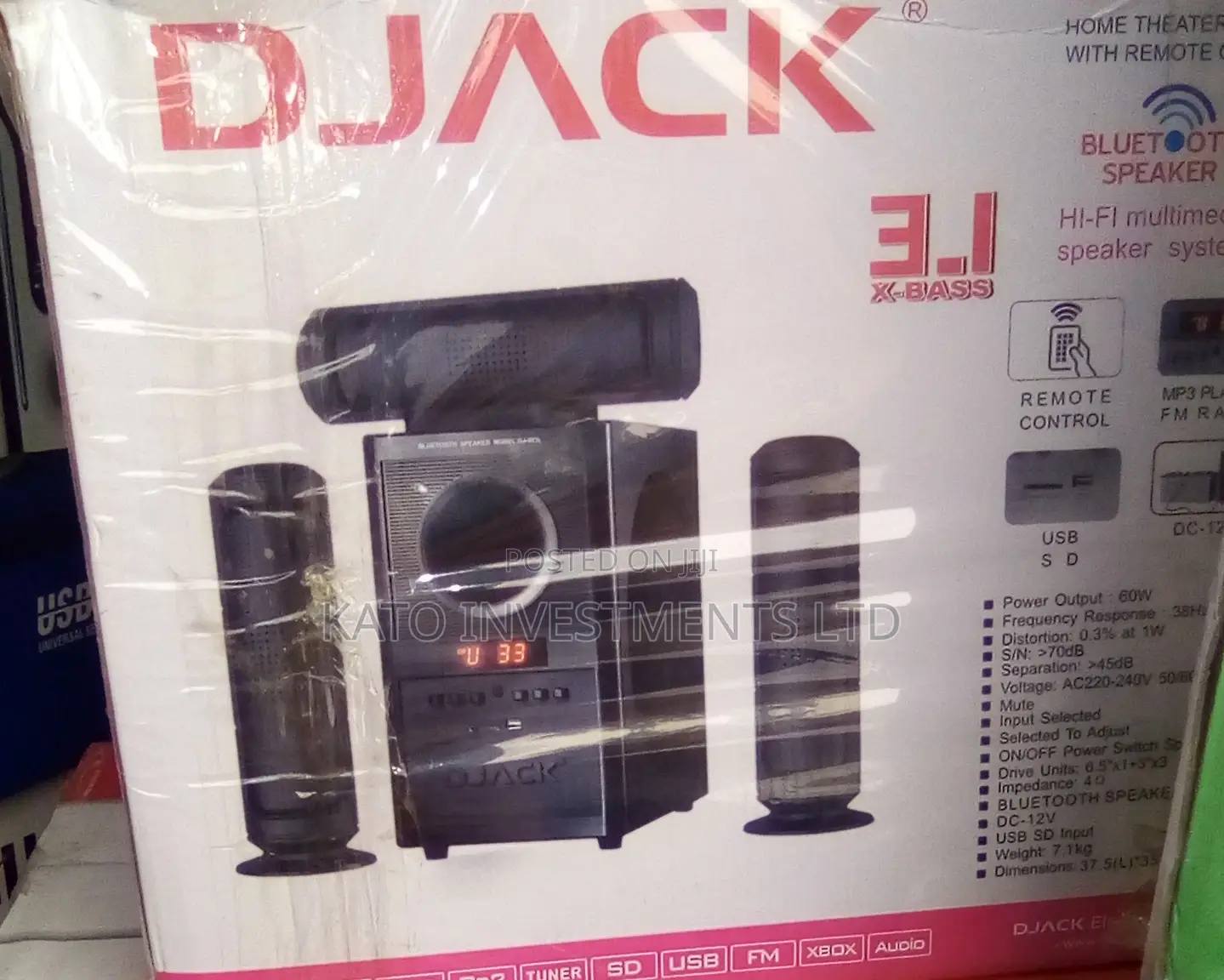 DJACK Xtra Bass Original Woofer