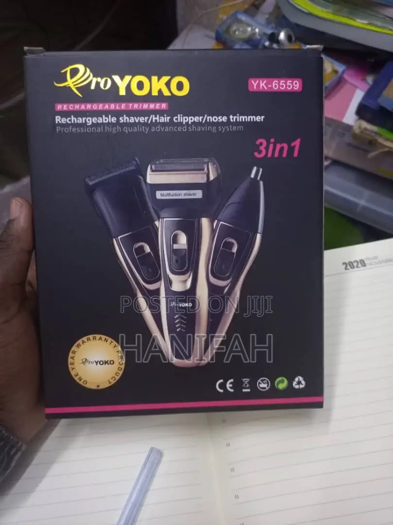 3 in 1 Rechargeable Shaver