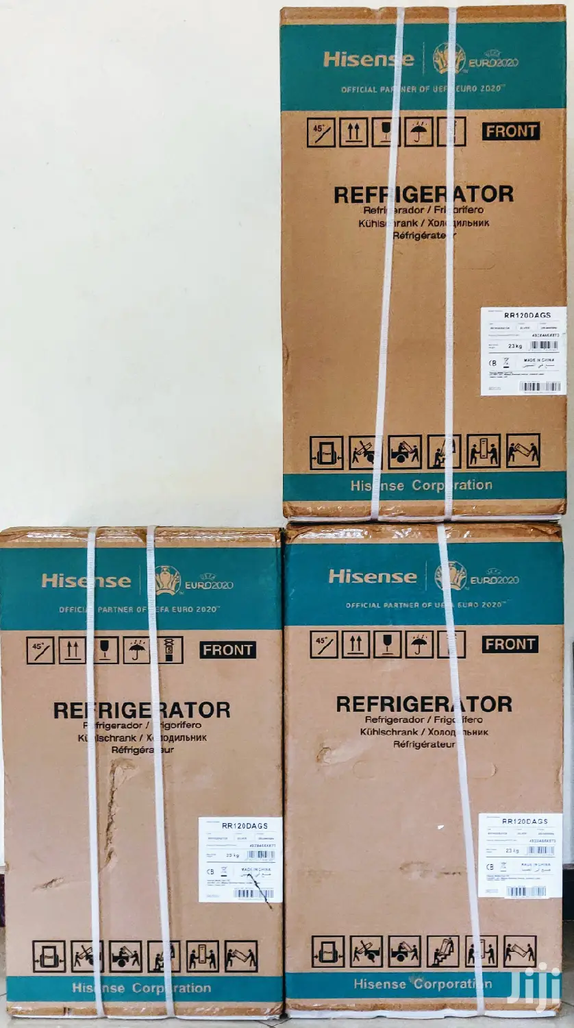 Hisense Fridge 120litres 2020 Model Silver Color