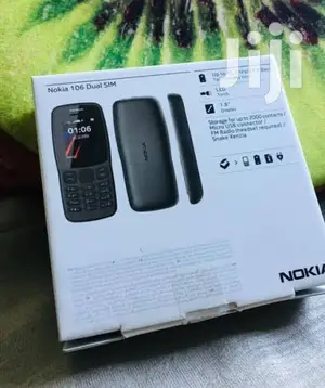 New Nokia 106 Black