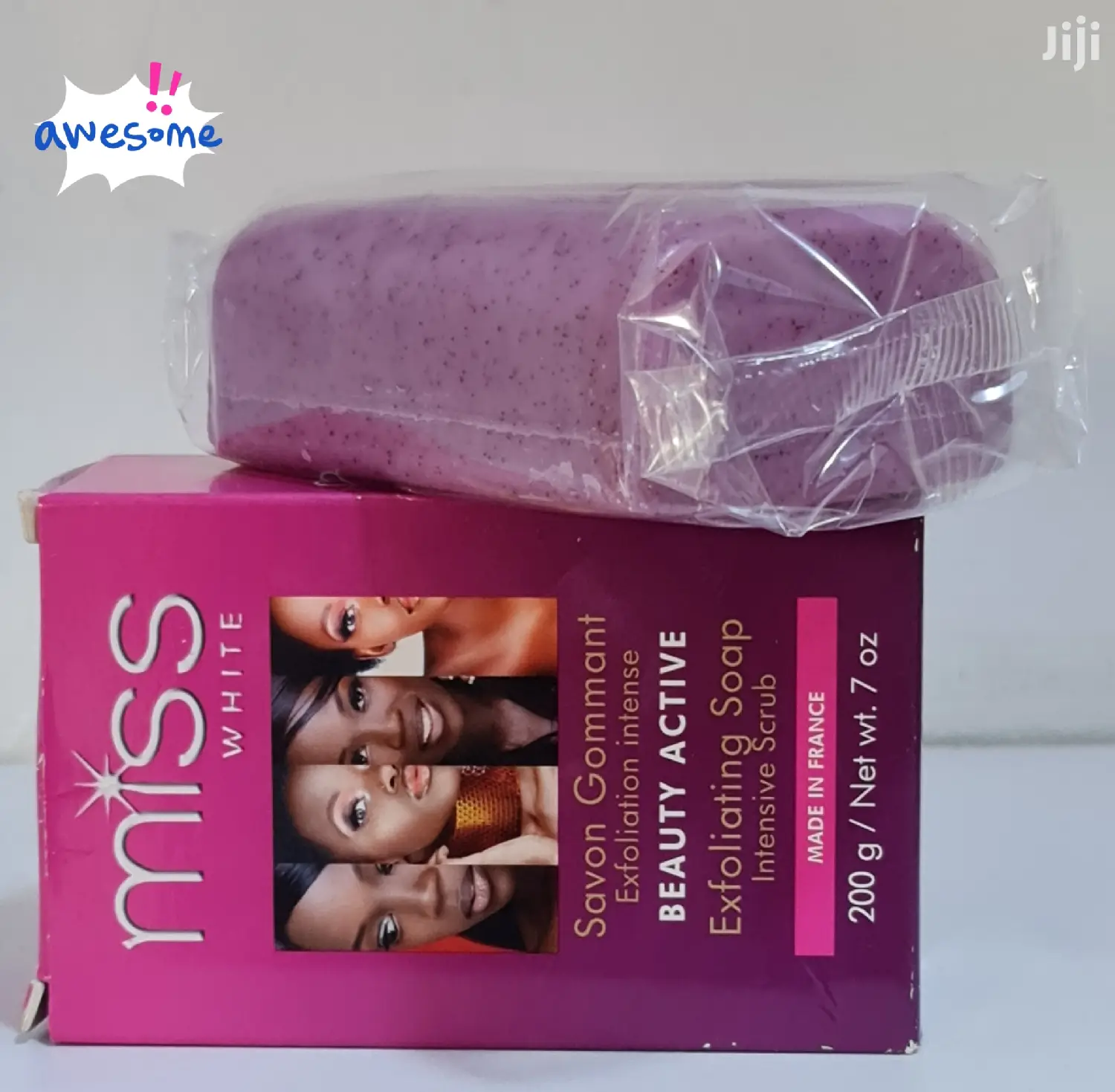 Fair White Miss White Beauty Active Exfoliating Soap