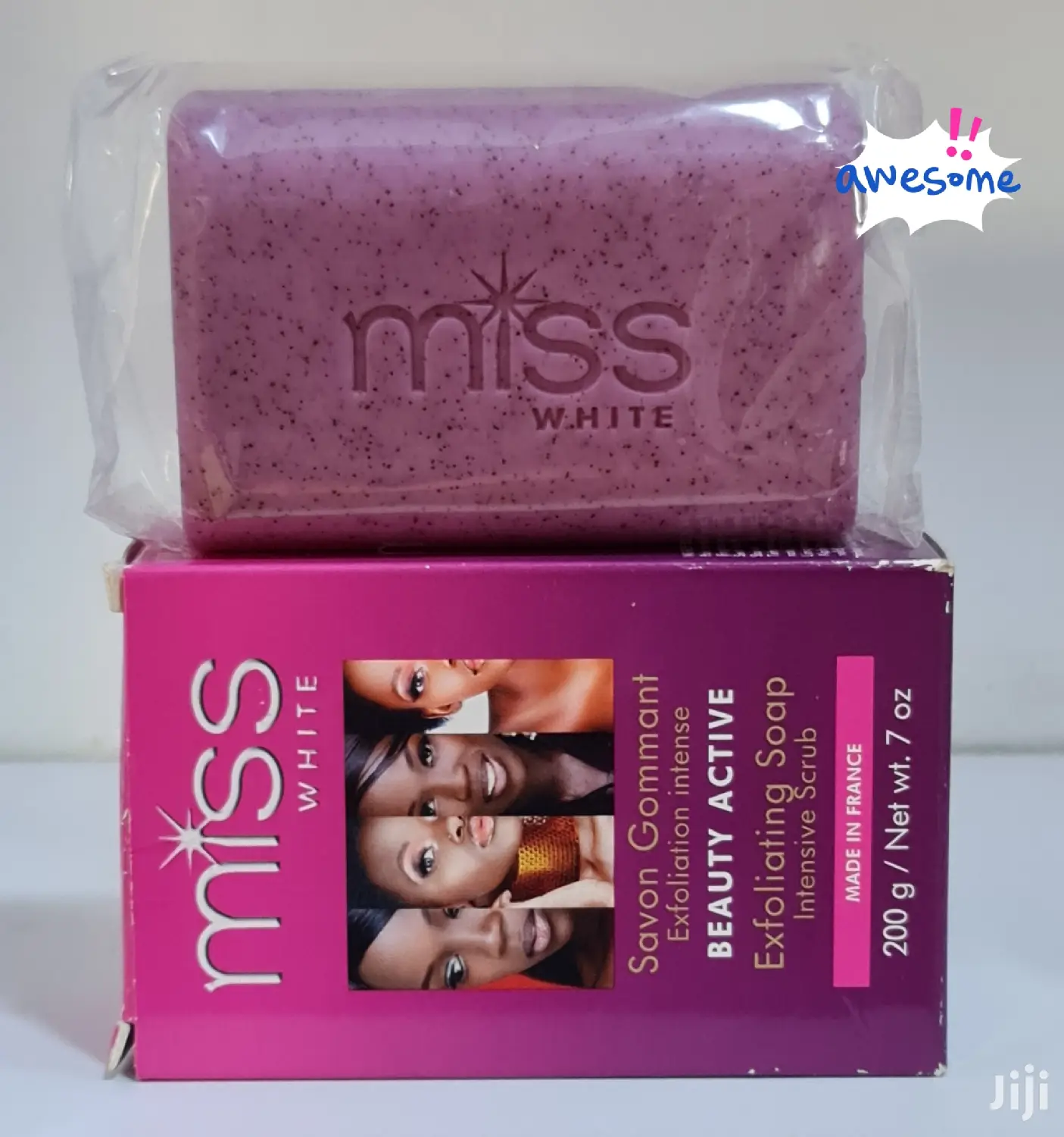 Fair White Miss White Beauty Active Exfoliating Soap
