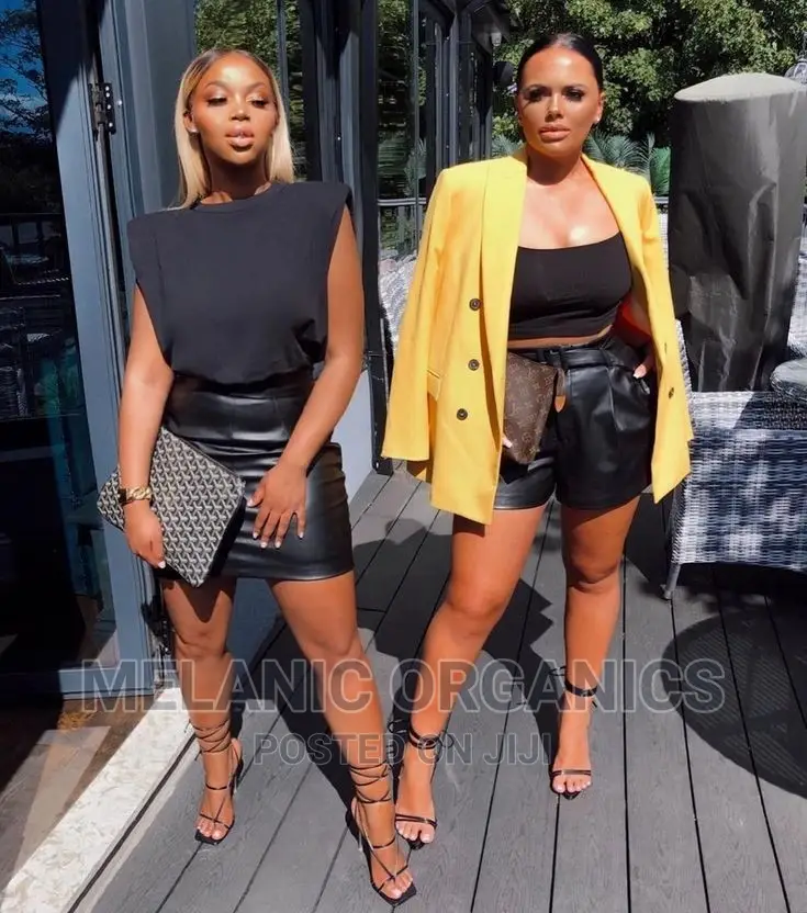 Leather Mini Skirt