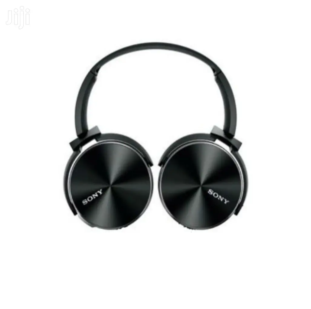 Sony MDR 450Bt Bluetooth Wireless Headphones With Mic Black