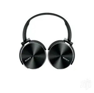 Sony MDR 450Bt Bluetooth Wireless Headphones With Mic Black