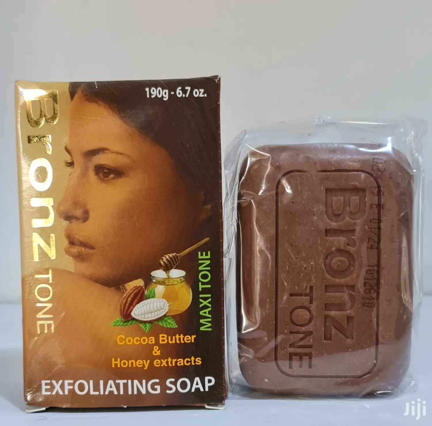 Bronztone Cocoa Butter Exfoliating and Toning Bath Soap