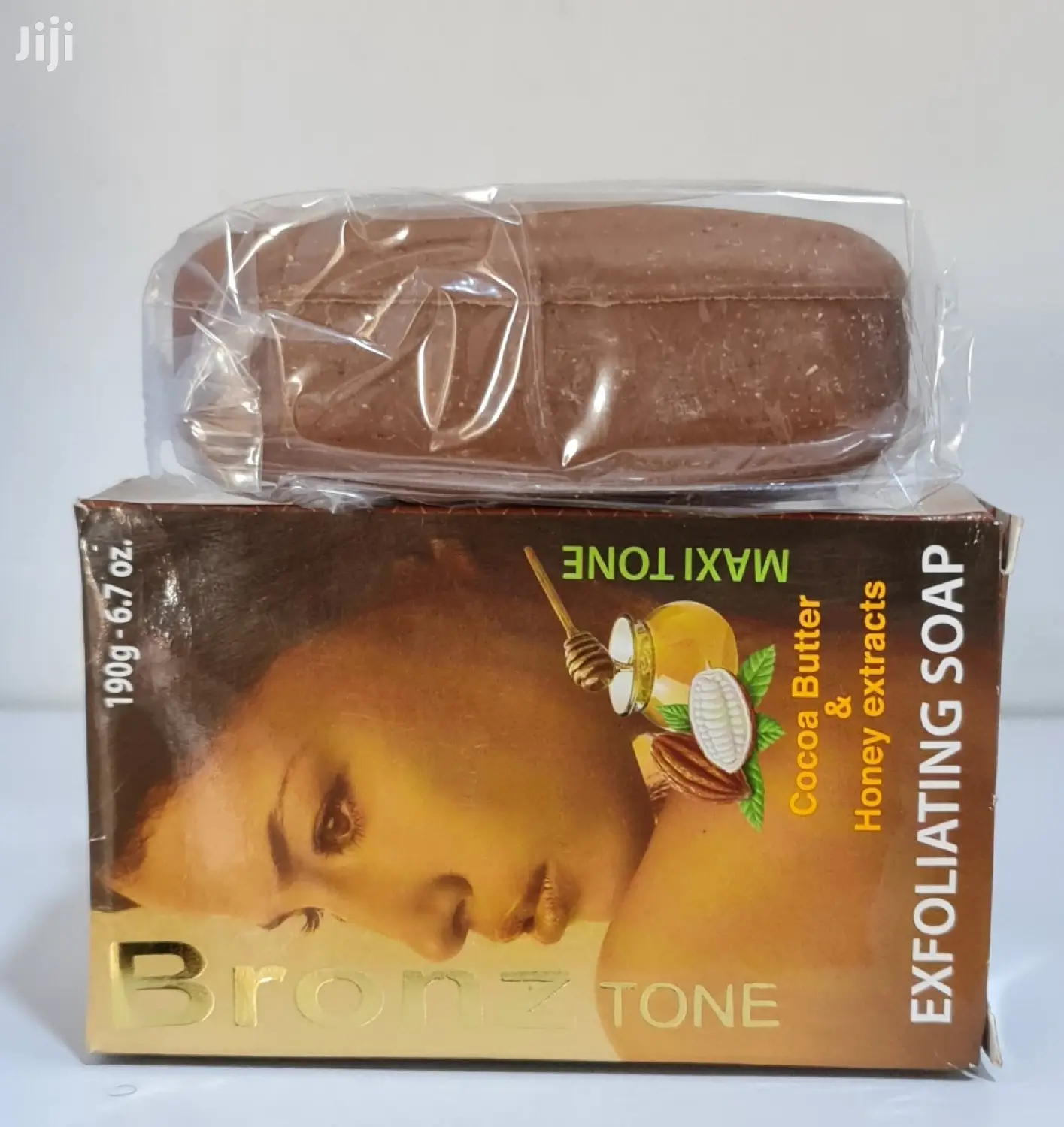 Bronztone Cocoa Butter Exfoliating and Toning Bath Soap