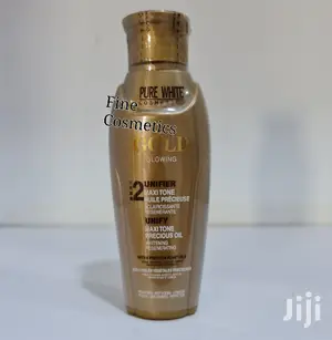1pc Pure White Gold Glowing Lightening Oil