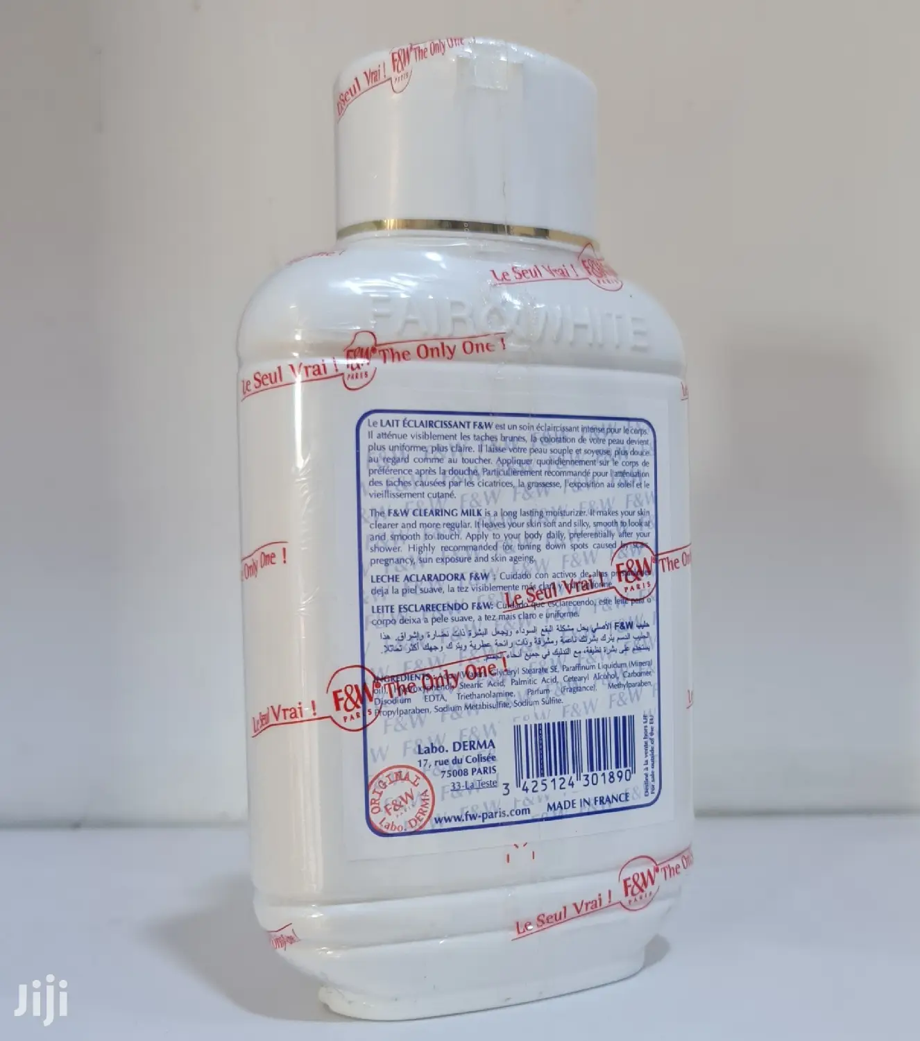 Fair and White Clearing Body Milk Lotion