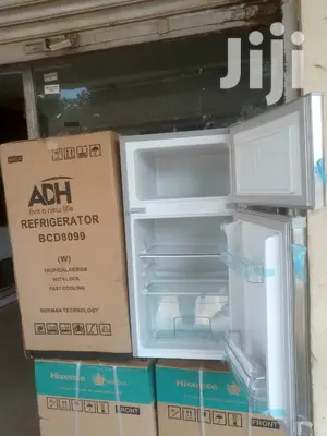 ADH 120LITRES Silver Double Door