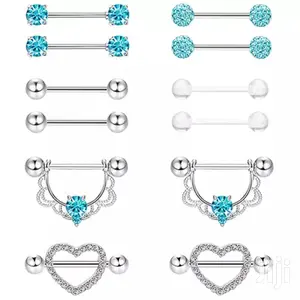 Surgical Steel Nipple Ring 14 Guage