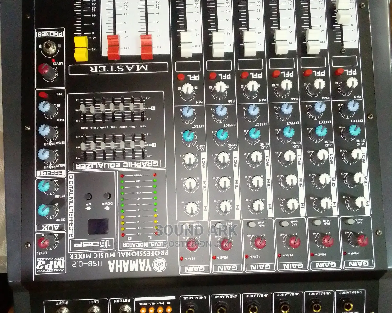 Amp Mixer 6 Channels